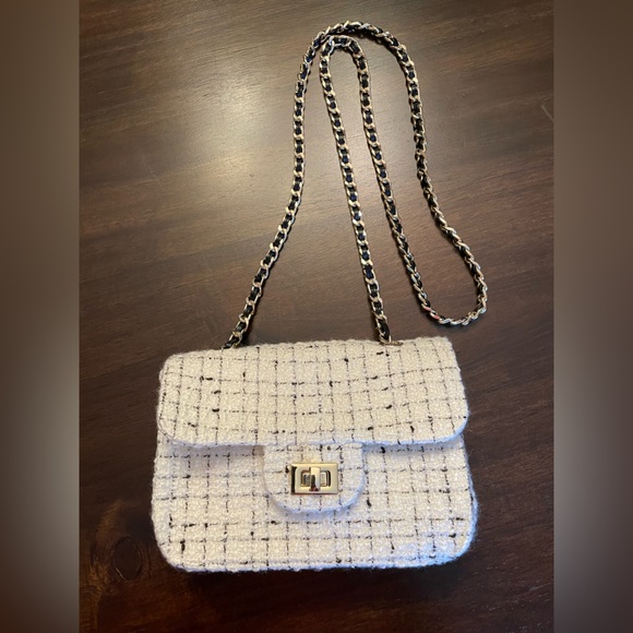 Goelia Wool Blend Tweed Bag - Picture 2 of 4